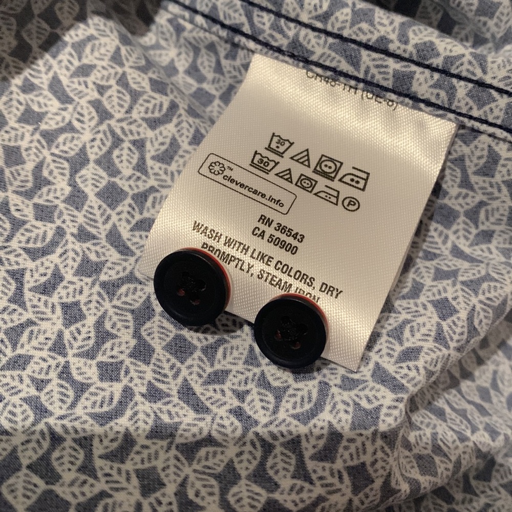Tommy Hilfiger sz Med, button down Slim Fit No-Tuck Shirt NWTs - Picture 7 of 11